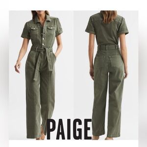 PAIGE Brooklyn Belted Jumpsuit